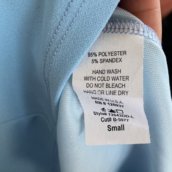 PinkBlush Light Blue Sweetheart Neckline Off Shoulder Maternity Fitted Dress - Picture 10 of 11